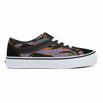 Damske Tenisky Vans Tiger Camo Bold NI Maskacove Čierne/Biele VA02IPLJX